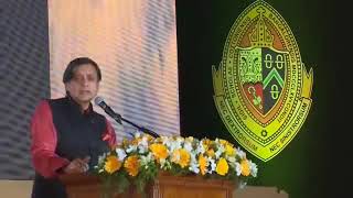 Dr Shashi Tharoor Excellent Speech At Bishop Cottons School [upl. by Hgielra962]