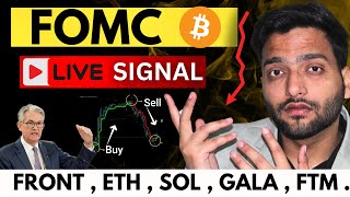 FOMC LIVE TRADING  BITCOIN LIVE TRADING  CRYPTO LIVE NEWS TODAY [upl. by Nalid664]