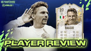 ROBERTO BAGGIO 89  Er schießt mich zu Rang 2 in den Finals  FIFA 22 Player Review [upl. by Redmund]