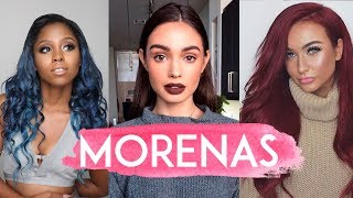 COLORES DE CABELLO PARA MORENAS 🔥 ¡LOS MEJORES [upl. by Agrippina792]