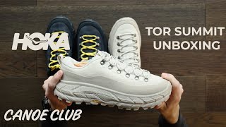 HOKA Tor Summit  Unboxing [upl. by Aloiv]