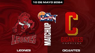 Leones de Ponce vs Gigantes de Carolina  BSN2024 [upl. by Arraic]