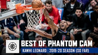 Kawhi Leonards Best Phantom Cam Shots of the 201920 Season so far [upl. by Keese397]