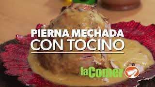 Pierna mechada con tocino  Cook Eat  La Comer [upl. by Tibbetts]