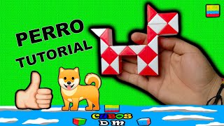 Tutorial Perro Serpiente de rubik  Cómo hacer un perrito con la Serpiente de Rubik  Rubik Snake HD [upl. by Okimik363]