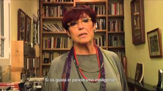 Maruja Torres quotPeriodismo inteligente objetivo analítico moderno y participativoquot [upl. by Ahsas]