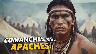 La Terrible Guerra de los Comanches vs Apaches [upl. by Mcclelland402]