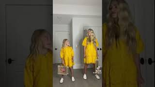 Savannah Labrant TikTok  Dancing Fashion Show With Everleigh [upl. by Yttisahc]