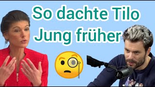 So dachte Tilo Jung früher noch über Sahra Wagenknecht  Reaktion auf Jung und Naiv [upl. by Rufford]