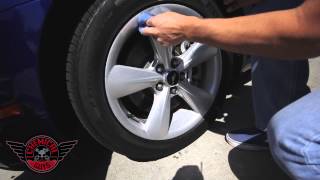 Quick Wheel amp Tire Detailing  Chemical Guys Wheel Guard VRP Dressing Mustang GT [upl. by Ellirehs]