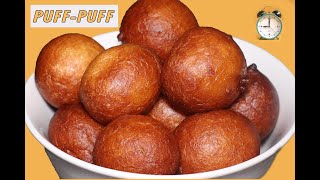 HOW TO MAKE PUFF PUFF in LESS THAN 1 HOUR [upl. by Byrle332]