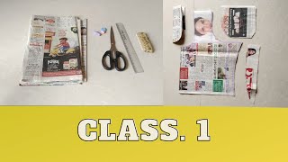 Tailoring classes for beginnerswith News paper cutting class1 petticoat cutting [upl. by Faludi]