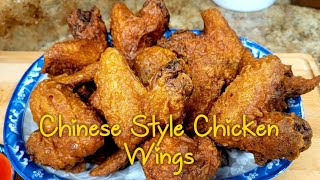 Chinese Style Wings  Chinese Takeout  Crispy Chicken Wings [upl. by Deibel]