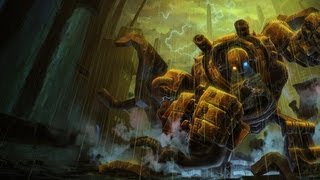 Blitzcrank Clockwork Giant  Custom Skin Spotlight  League of Legends LOL [upl. by Novihc901]