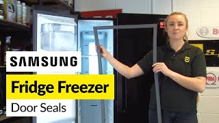 Learn How to QUICKLY Change a Door Seal on a Samsung Fridge Freezer [upl. by Greggs820]