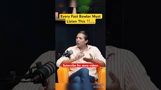 Every Fast Bowler Must Listen This 🙏 fastbowlingtips fastbowler mohammadasif viralshorts [upl. by Tekcirc470]