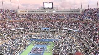 Marin Cilic win champion point moment US Open 2014 Mens singles Champion [upl. by Malinda]