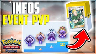 ASTUCES event PVP 5 VICTOIRES CONSÉCUTIVES sur Pokemon TCG Pocket [upl. by Adeuga]