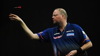 RAYMOND VAN BARNEVELD DARTS  THROWING ACTION [upl. by Emelia]