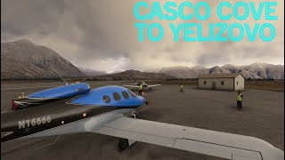 Vision Jet World Tour  CASCO COVE TO YELIZOVO  MSFS 2024 amp Beyond ATC [upl. by Newbill]