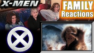 XMen 2  FAMILY Reactions  Fair Use [upl. by Anahsahs602]