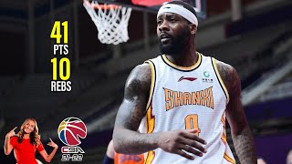 Jonathon Simmons 西蒙斯 41 Pts 10 Rebs Full Highlights vs 上海久事大鲨鱼 220322 1080p [upl. by Xella397]