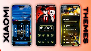 Xiaomi HyperOS amp Miui New Themes 🚀👌 Free Fire Miui Theme  New WhatsApp UI amp Control ⚡ HyperOS 20 [upl. by Reivilo]