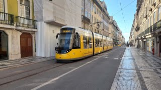 New Trams In Lisbon April 2024 [upl. by Mansfield222]