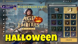 HALLOWEEN GUIDE EVENT IN AGE OF EMPIRES MOBILE [upl. by Ieluuk]