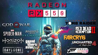 Rx 550  i7 3770 Benchmark Games in 2024 [upl. by Aranat284]