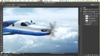 Make an still propeller spin in photoshop [upl. by Ecirehs]