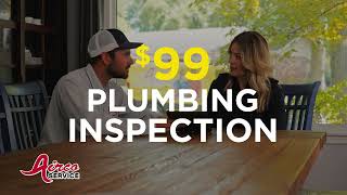 99 Plumbing Inspection  Airco Service  OKC  405 7152665 [upl. by Ellimak]