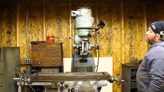 Online Auction Induma 1S Vertical Milling Machine [upl. by Acisset658]