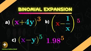 Binomial Expansion Pascals Triangle Finding Coefficients Algebra [upl. by Adan473]