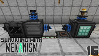 Surviving With Mekanism v10  E16  Formulaic Assemblicator Autocrafting [upl. by Ecineg]