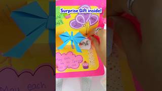 DIY Mothers Day Card with GIFT inside🤩🎀✨️  Riyas Amazing World [upl. by Ernestine]