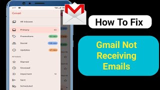 How To Fix Gmail Not Receiving Emails 2024  Cant Recive Emails on Gmail [upl. by Fraya]