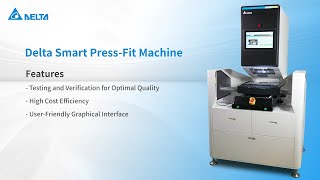 Delta Smart PressFit Machine [upl. by Ecnarual708]