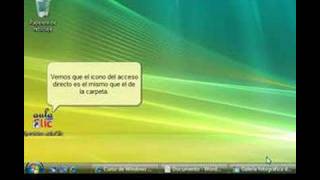 Windows Vista Crear accesos directos [upl. by Hosbein]