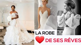 ROBE DE MARIÉE TOP DES ROBES DE MARIAGE TENDANCES 2021 ❤ [upl. by Aysab]