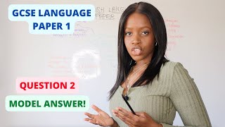 GCSE Language Paper 1 Question 2 How To Pass The quotLanguagequot Question In 4 Easy Steps [upl. by Vasos]