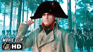 Battle Of Austerlitz Scene  NAPOLEON 2023 Joaquin Phoenix Movie CLIP HD [upl. by Retxab]