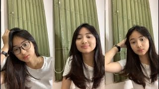 Cantiknya Anselma Putri Lagi Gabut Live Instagram Terbaru [upl. by Enymsaj]