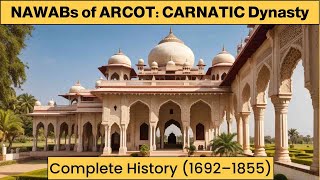 Nawabs of Arcot  Carnatic Dynasty History Revealed [upl. by Jeff]