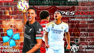 eFootball 2025 PPSSPP Android Offline 4K Camera  PES 25 PPSSPP HD Graphics Novo Atualizado 202425 [upl. by Fradin]