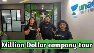 Unacademy office tour by Tina mam  Million dollar company tour by Tina mam [upl. by Recneps]