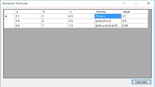 C Tutorial  Create a Calculator using Dynamic Formula  FoxLearn [upl. by Kjersti516]