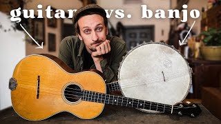 Tenor guitar VS tenor banjo and why they exist [upl. by Oyr480]