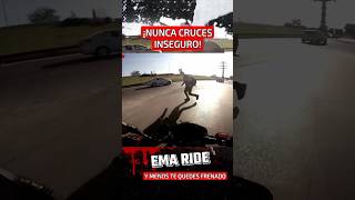 TE ATROPELLO emaride peatones peaton motovlog biker ride bajaj ns200 [upl. by Eirolam]