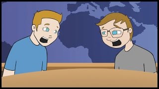 ParkerGames Animated  NEWS ANCHOR GRASER [upl. by Fira9]